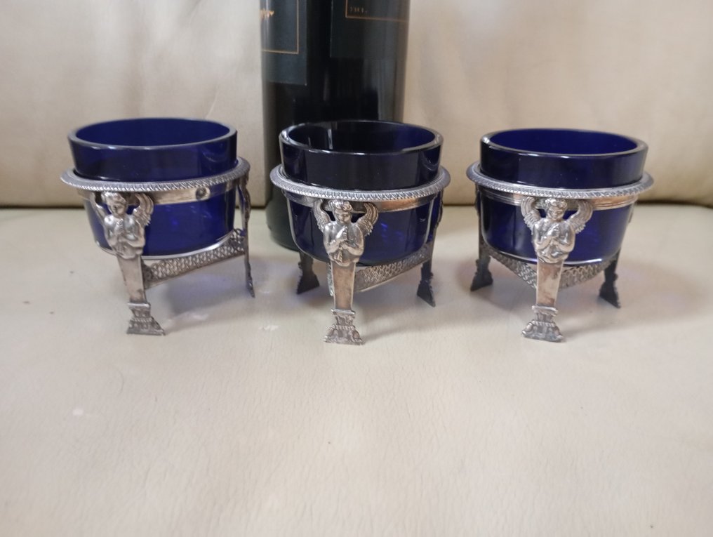 Centrepiece (3) - .950 silver - French empiricist 1809-1819 #1.0