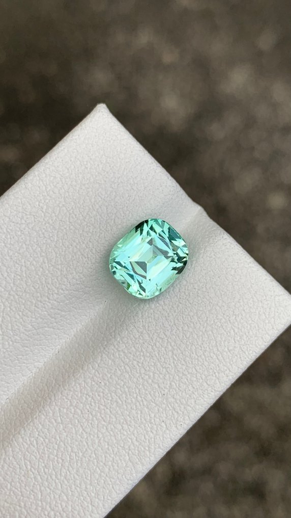 χωρίς τιμή ασφαλείας - 1 pcs  Μπλε, Πράσινο Τουρμαλίνης  - 2.83 ct - Διεθνής Ένωση Έγχρωμων Πολύτιμων Λίθων (ICA GemLab) #3.2