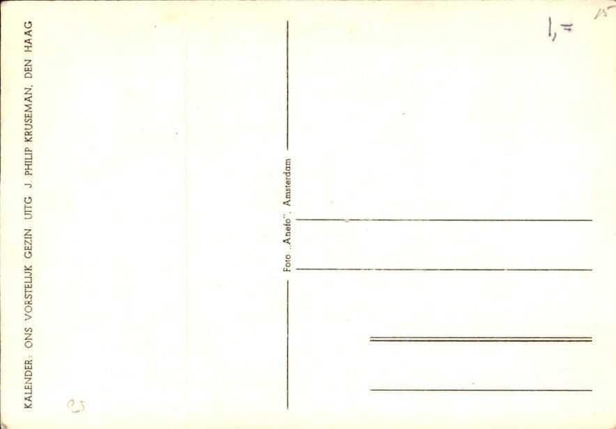 荷蘭 - 皇室，王室 - Koninklijk Huis - 配有明信片 - 明信片 (164) - 1900-1960 #3.2