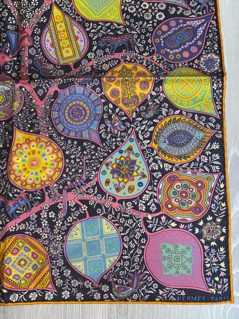 Hermès - L'arbre de vie - Gavroche - Scarf #4.3