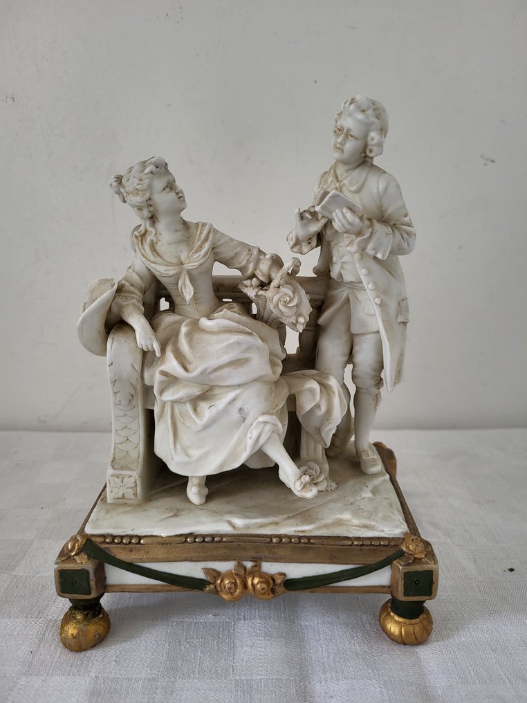 Porzellanfabrik E.&A. Müller - 花盆架 - 瓷 #1.0