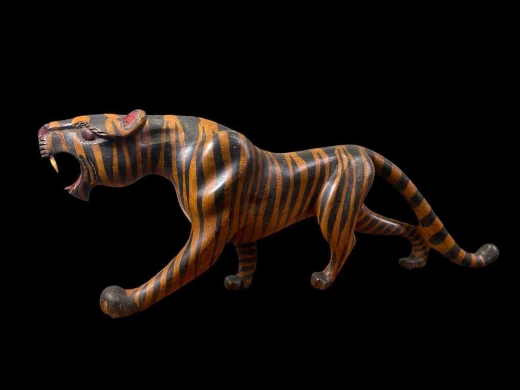 雕塑老虎 - 南非  (没有保留价) #1.0