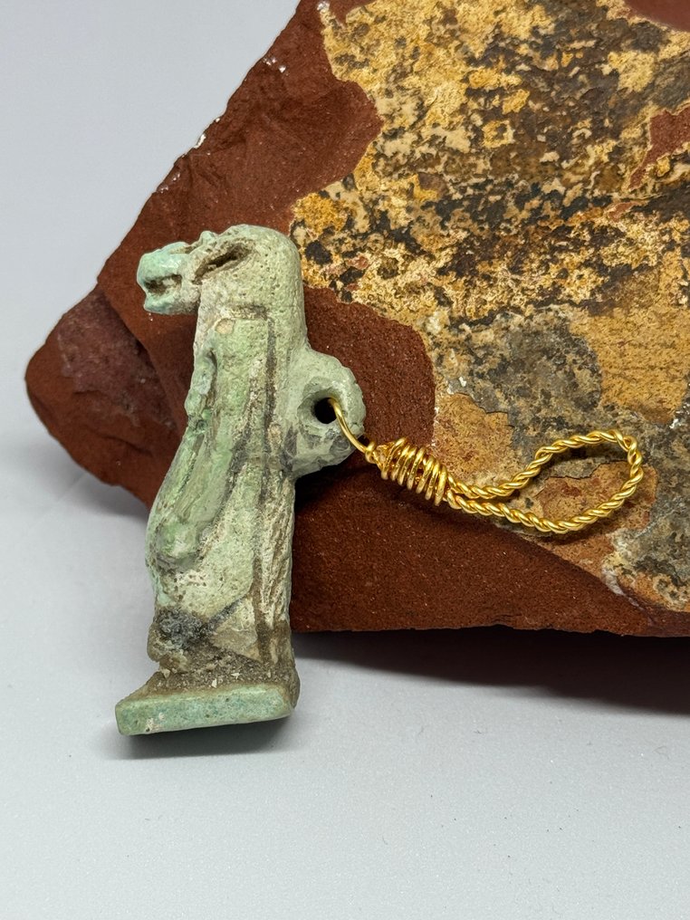 Αρχαία Αιγυπτιακή Τάουερετ (Θοέρης) περίπου 664–332 π.Χ. Φυλακτό #4.3