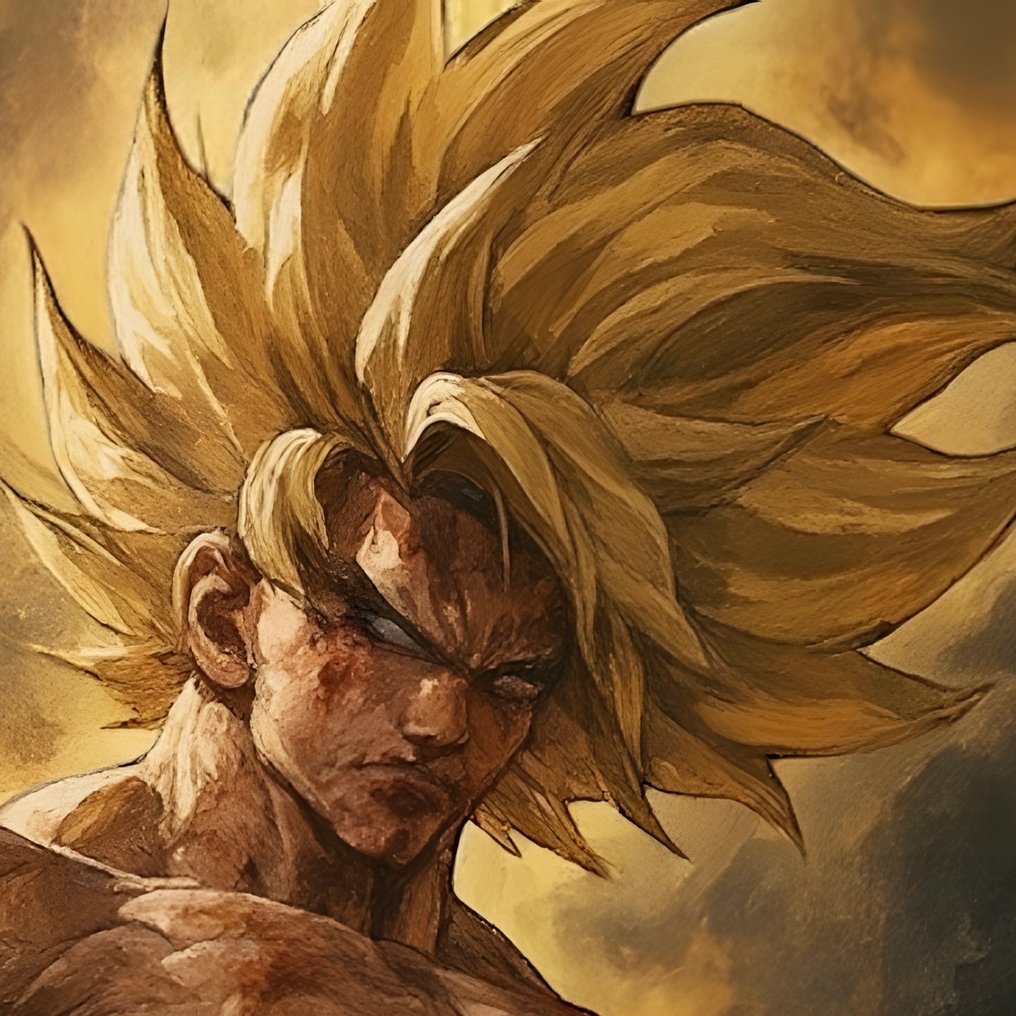 Makayhos - [Canvas XL] Goku – The Saiyan Fury #2.1