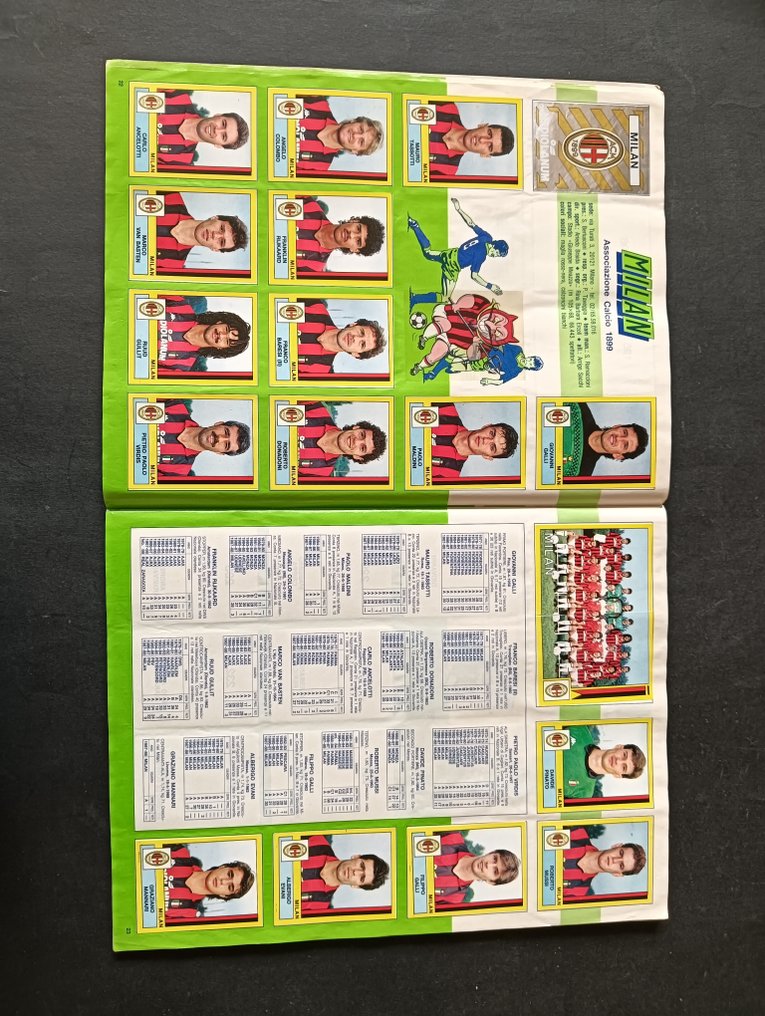 Panini Calciatori 1988/89 completo con cedola - 1 Ολοκληρωμένο άλμπουμ - Excellent (EX) #4.3