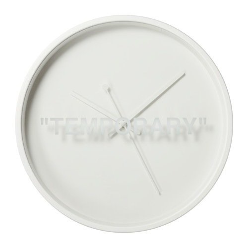 Wandklok - IKEA - Modern Metaal - 2010-2020 - Virgil Abloh x Markerad #1.0