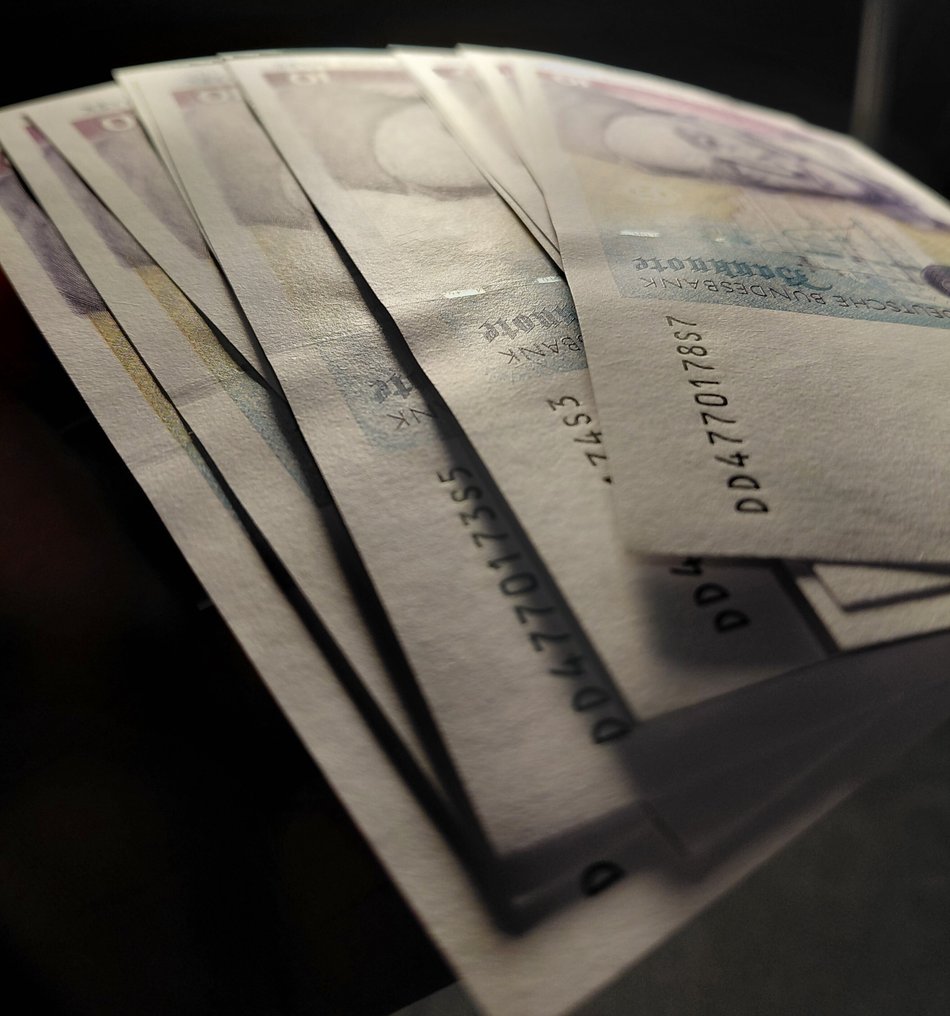 Γερμανία. - 10 x 10 Mark - 1993 - Consecutive - Pick 38c  (χωρίς τιμή ασφαλείας) #4.3