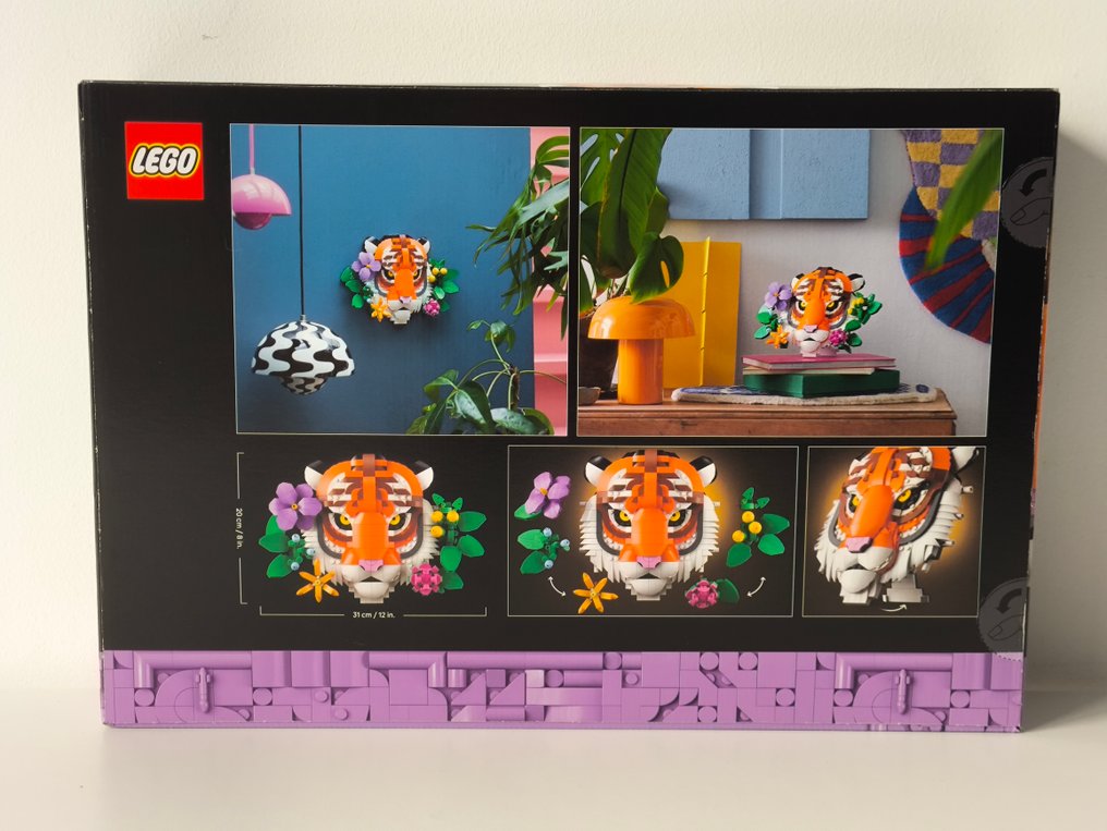 LEGO Set - 31217 - Art - The Fauna Collection – Tiger #1.0