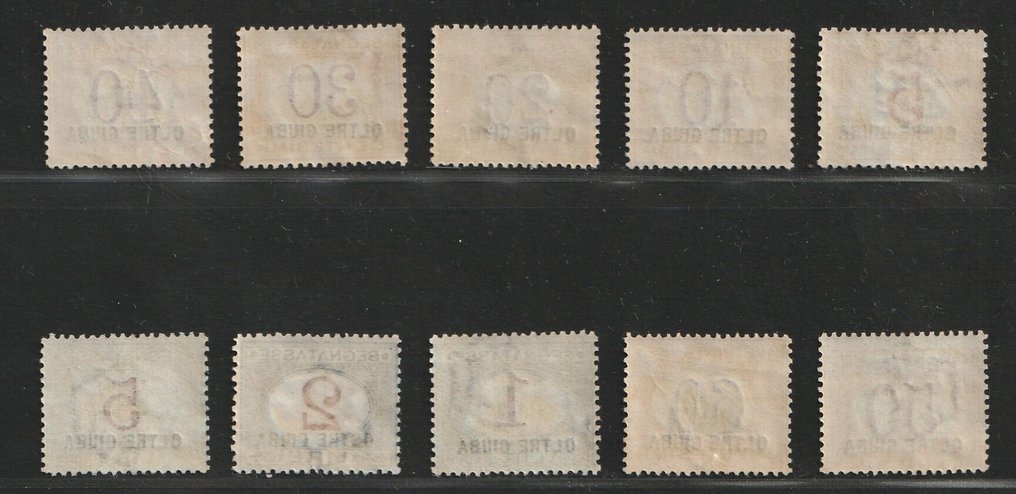 意大利朱巴兰殖民地 1925 - 标记 - Sassone  S1/S10, S10 #1.0