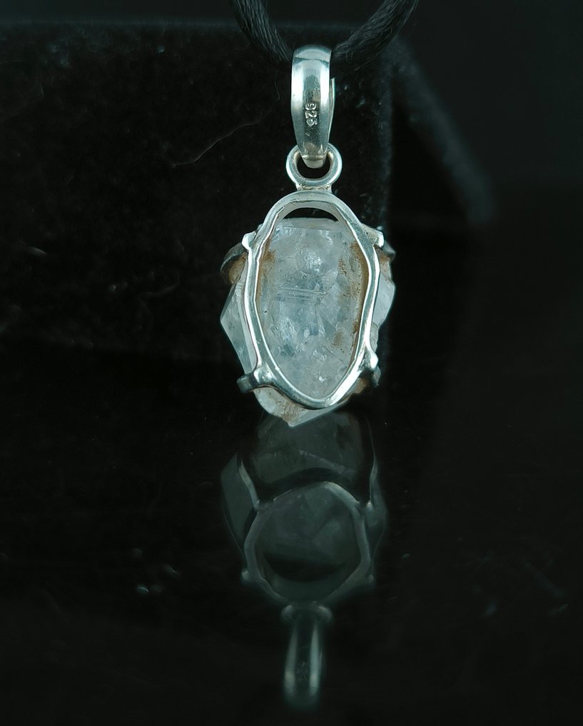 Silber - Anhänger - Herkimer-Diamant #3.2