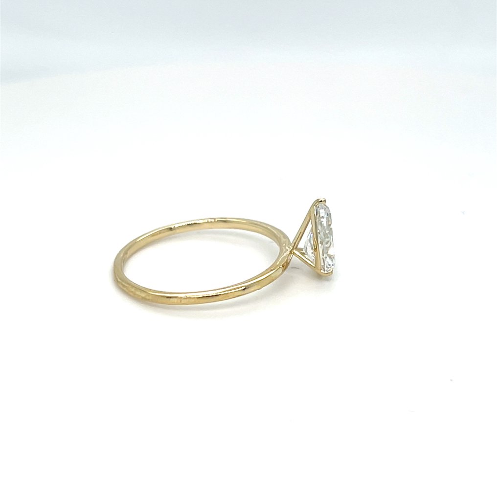 No reserve price - Ring - 14 kt. Yellow gold - 2.0ct. tw. Diamond (Lab-grown) #4.3