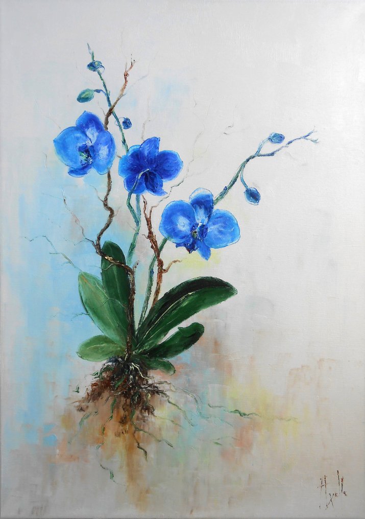 Axelle BOSLER - Les Orchidées bleues #1.0