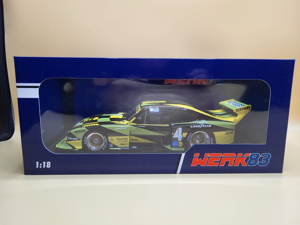 Werk83 1:18 - 模型赛车 - Ford Capri Turbo - 福特 Capri Turbo Gr. 5 #4 DRM 1980 #1.0