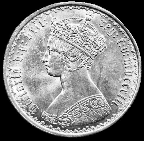 英国. 维多利亚. 1 Florin 1852 #1.0