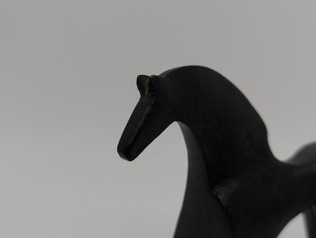 Gudrun Krüger (1922-2004) - Statuetta - Pferdeskulptur aus Bronze - Bronzo #4.3