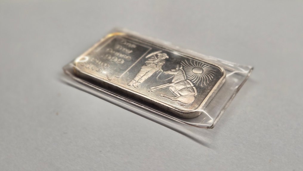 1 Troy Ounce - Argento .999 - CARLINO SILVER CO.  (Senza prezzo di riserva) #3.2