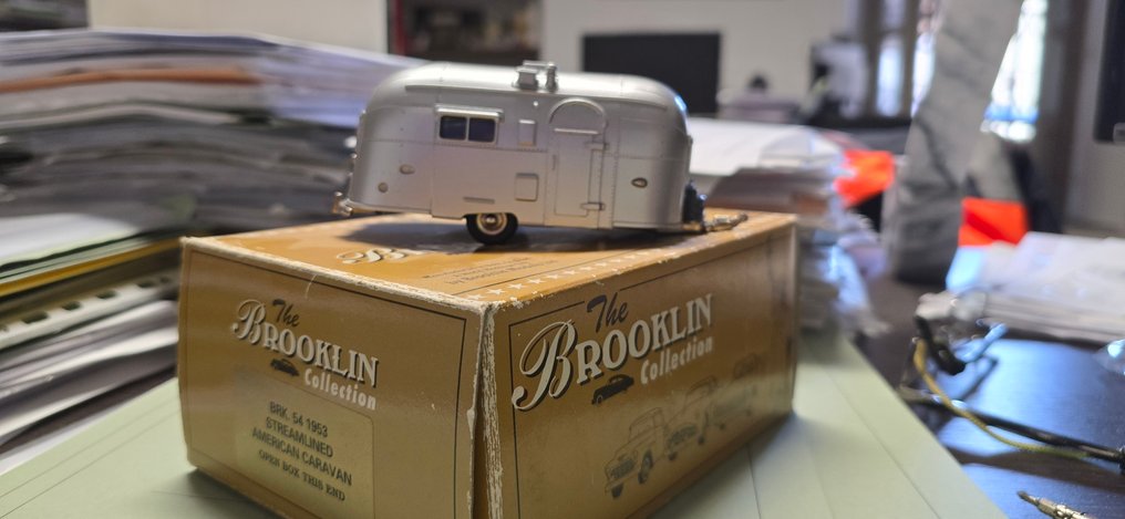 Brooklin 1:43 - Modelbil - Airstream trailer #1.0