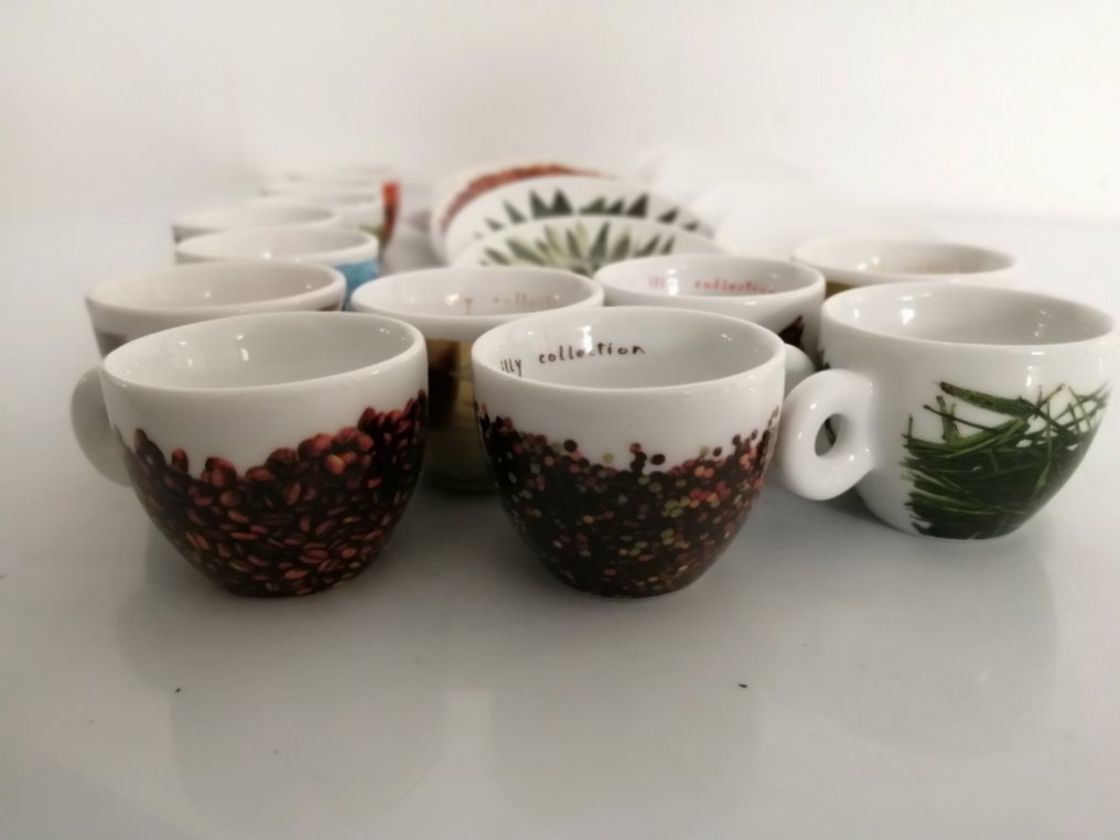 illy Art Collection - Tazzine Numerate - Matteo Thun - Coffee set for 6 - Porcelain #3.2