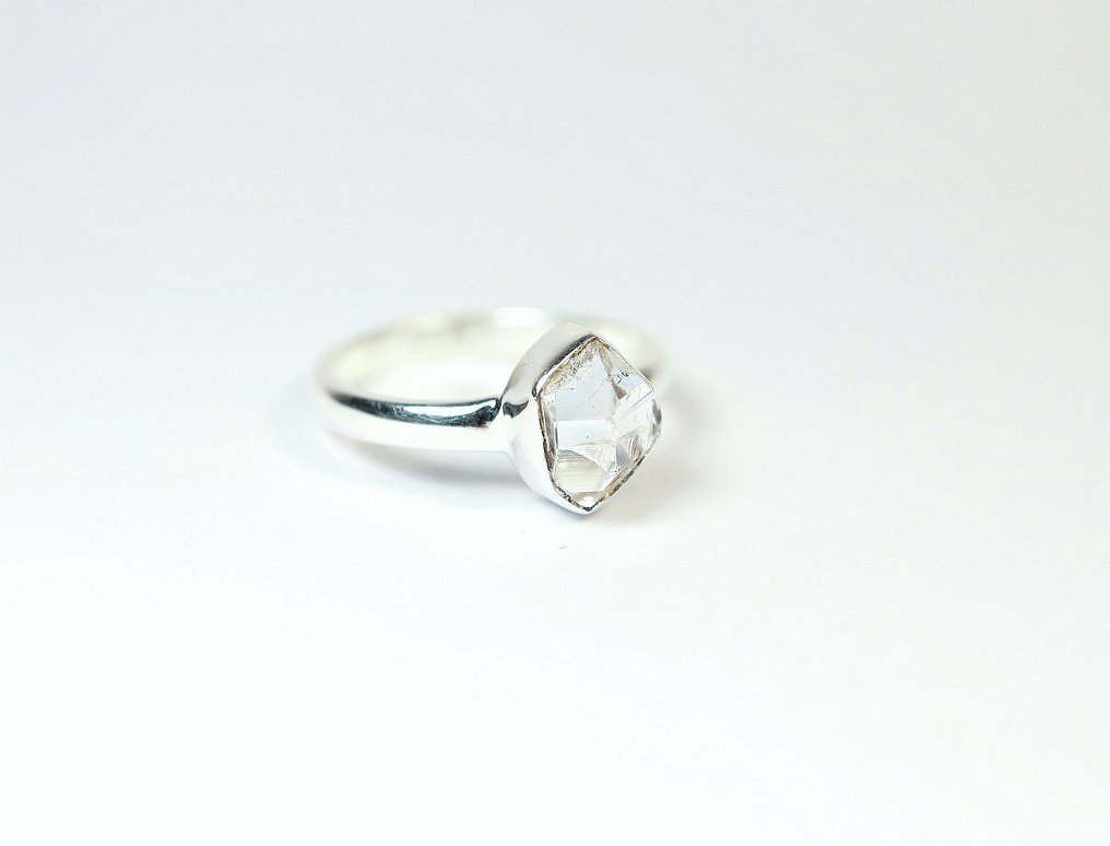 Herkimer-Diamant Gyűrű / új- 3.12 g - (1) #1.0