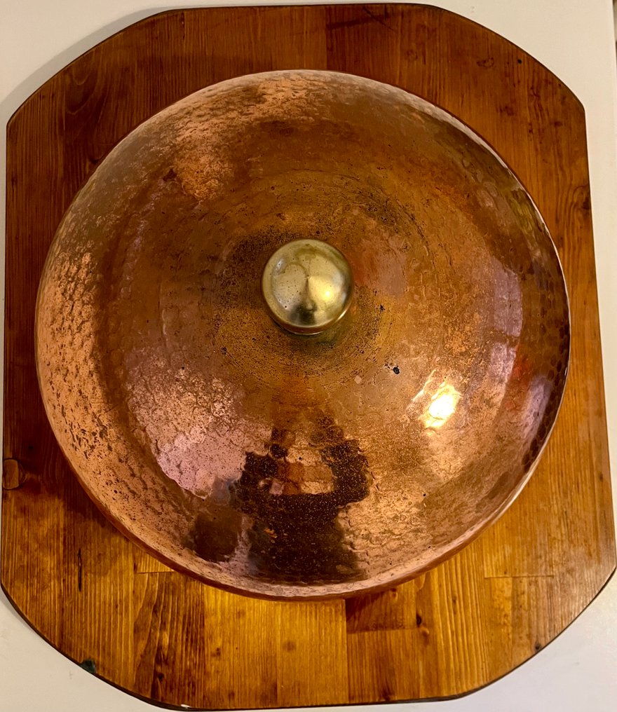 Artinagiale - Keukencontainer (3) - Koper, Hout - Maak de polenta klaar in een ramekin. #4.3