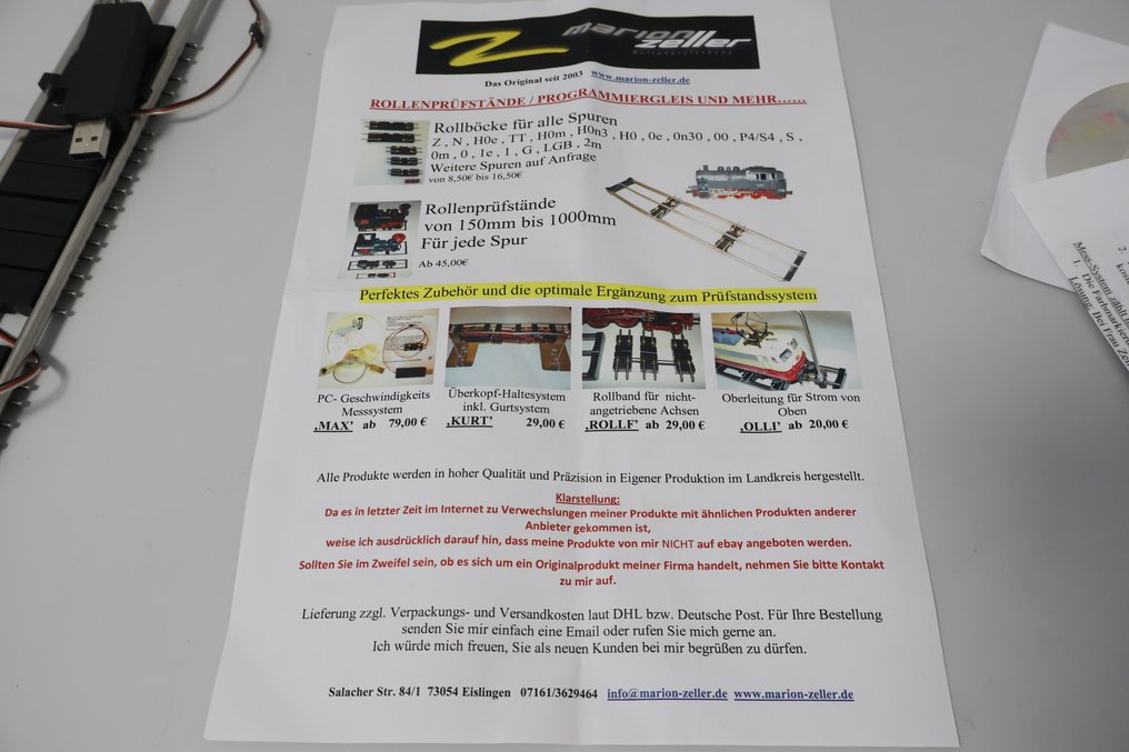 zeller H0 - Unité de commande pour trains miniatures (2) #3.2