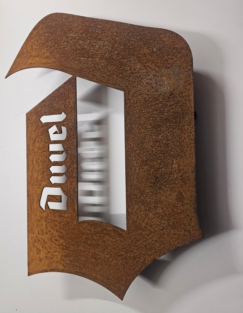 Διαφημιστικός πίνακας από Corten ατσάλι - Πινακίδα - Cortenstaal #2.1