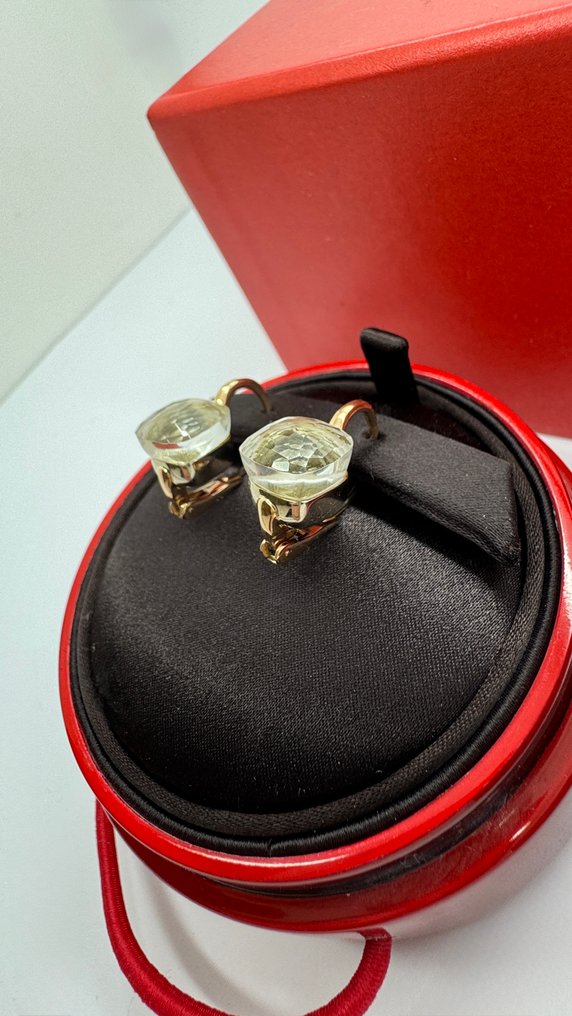 Pomellato - Σκουλαρίκια - Nudo - 18 καράτια Κίτρινο χρυσό Τοπάζιο #1.0