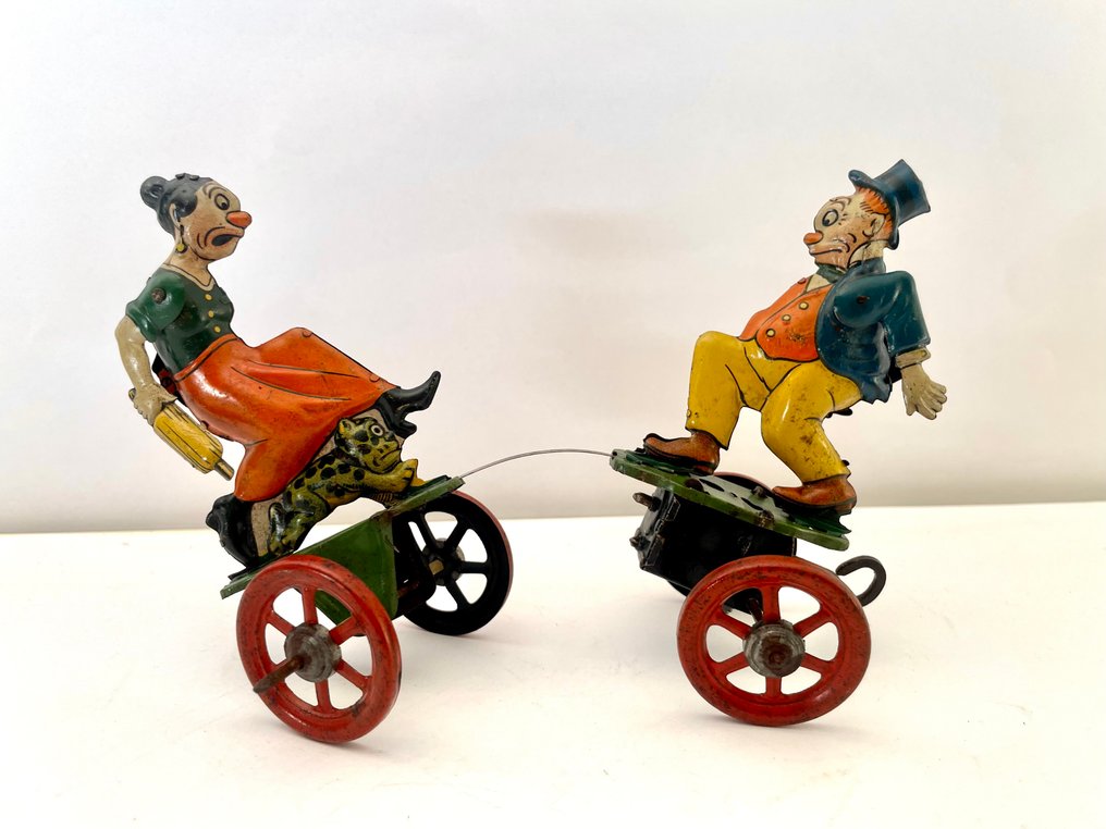 Einfalt (Technofix) - Τσίγκινο παιχνίδι - Maggie & Jiggs - 1920-1930 - Γερμανία #3.2