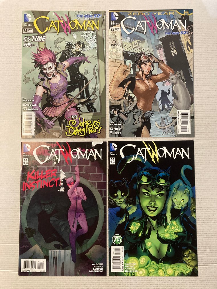 Catwoman (2011 Series) 17 comics in range  # 0 to 44 + Annual + (2018) 6 comics in range # 4 to 15 - No Reserve Price! - 23 Comic collection - First edition - 2011/2019 #4.3