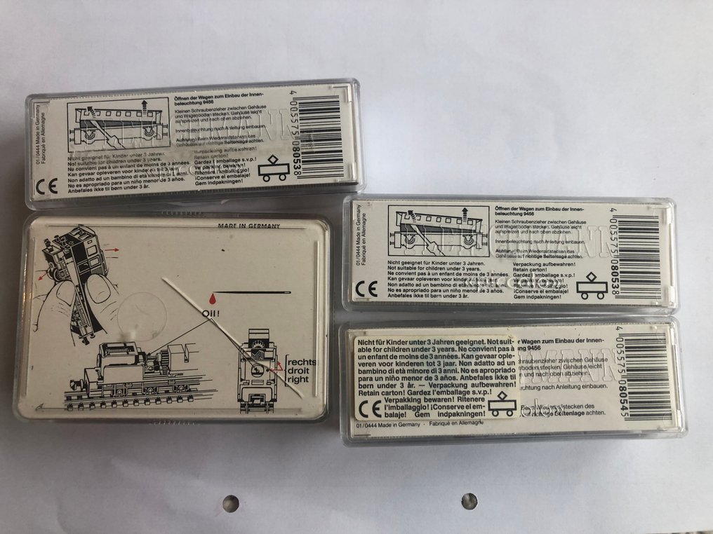 Fleischmann Piccolo N - 7969 - Train miniature (4) - Ensemble 4 pièces "Edelweiss" - ELB #1.0