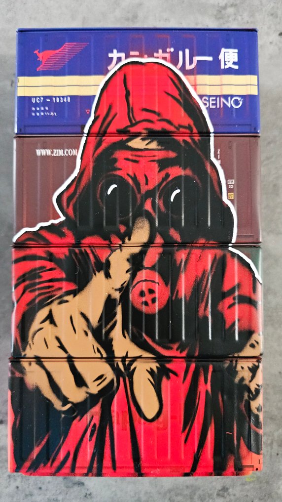 Jinks Kunst - RUSH / CONTAINER / UNIQUE PIECE #1.0