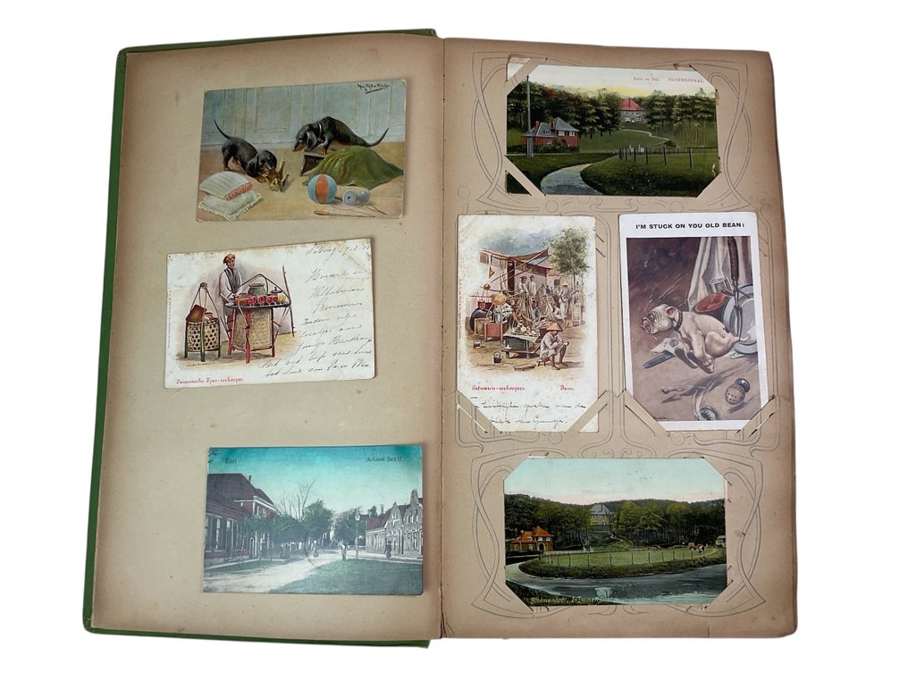 Ολλανδία, Ηνωμένο Βασίλειο, Ολλανδία-Ινδία - Εποχιακές διακοπές, Ευρώπη, Ταχυδρομείο, Βασιλεία, Στρατός, Παιδιά και γυναίκες - Άλμπουμ καρτ-ποστάλ - 1900-1930 #1.0