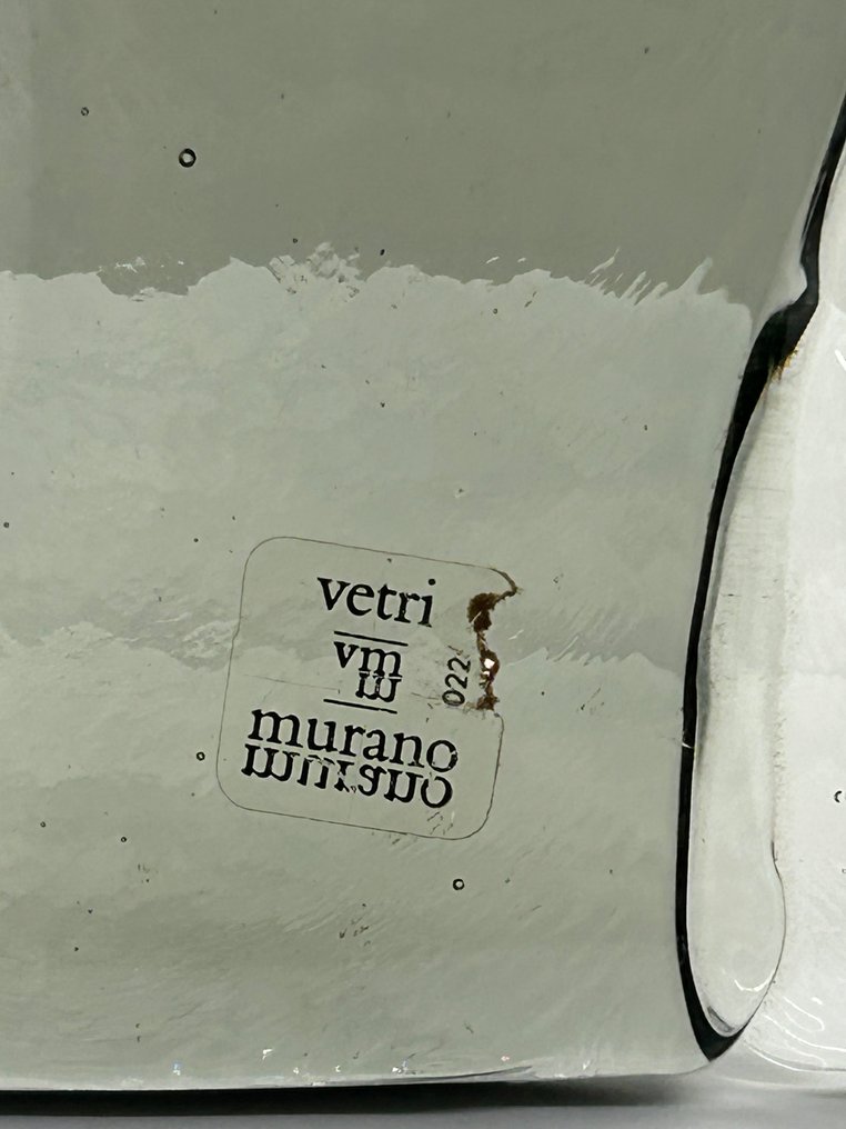 Vetri Murano - 壁突式照明 - 扇形 - 穆拉诺玻璃 - 无底价-ART DECÒ #1.0