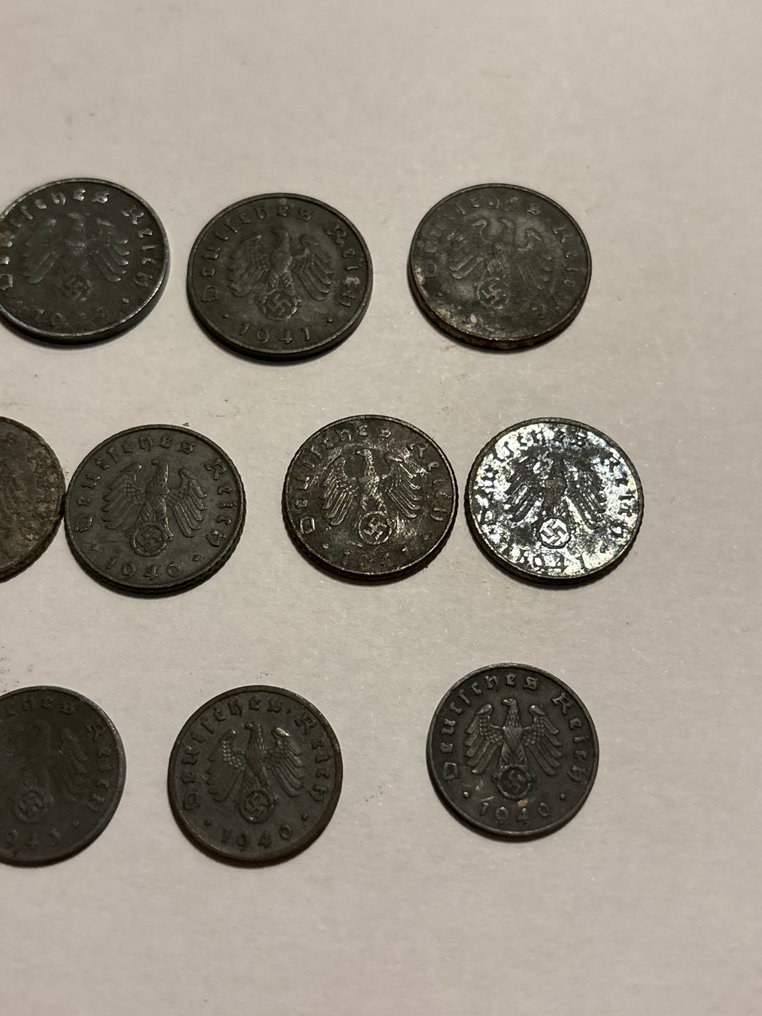 德國，Third Reich Reichspfennig 1940/1941  (沒有保留價) #2.1