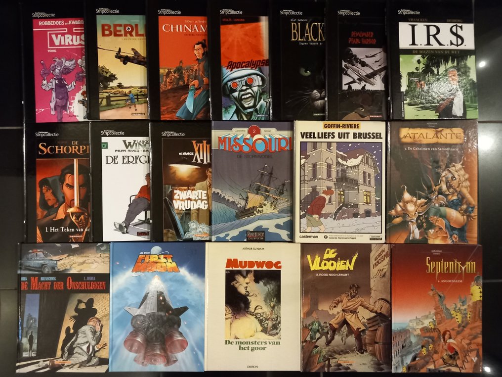 De Morgen Stripcollectie 10 HC + 8 diverse HC - 18 Album - Prima edizione - 1982/2009 #1.0