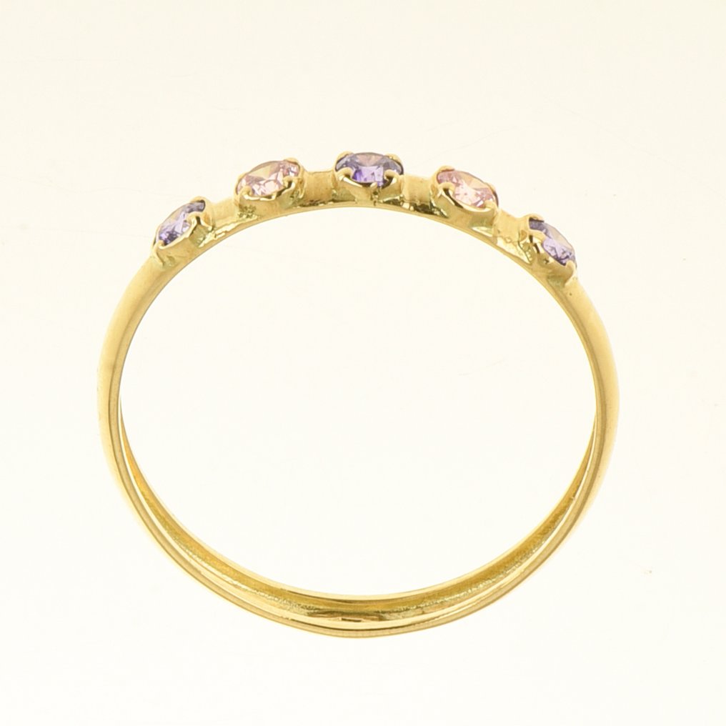 Sem preço de reserva - Anel - 14 K Ouro amarelo #3.2