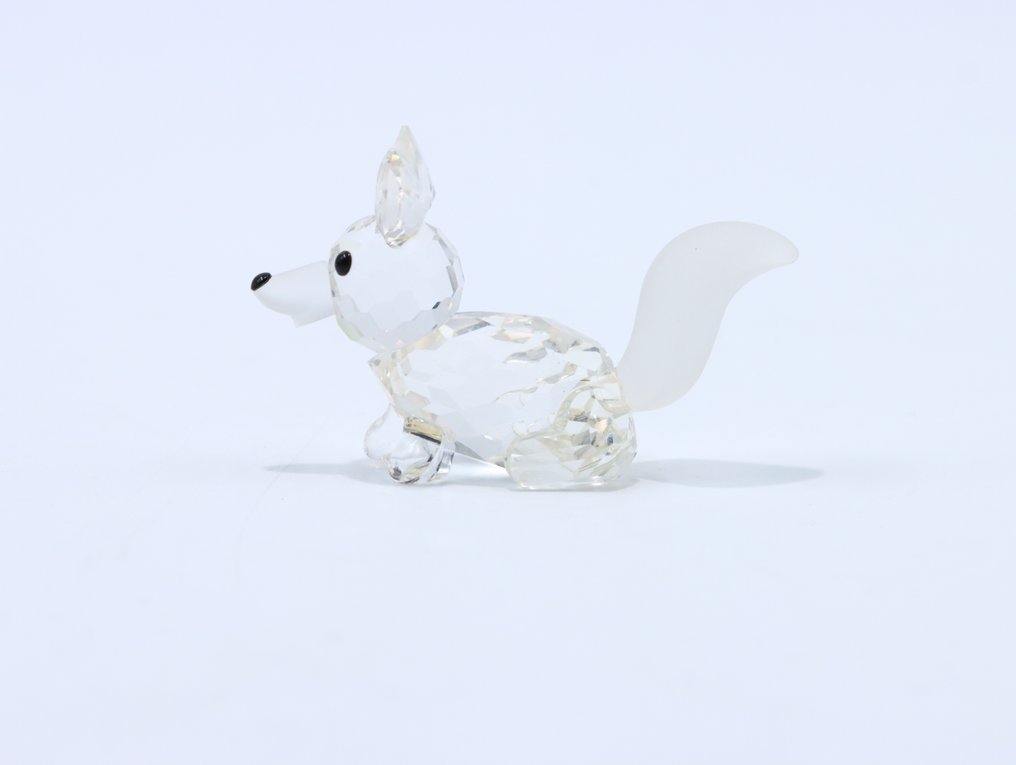 Figure - Swarovski - Liggende Vos klein (Boxed + certificate) - Crystal #4.3