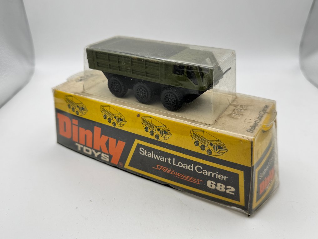 Dinky Toys - 模型军用车辆 - 682 Stalwart Load Carrier With Speedwheels - 无底价 #1.0