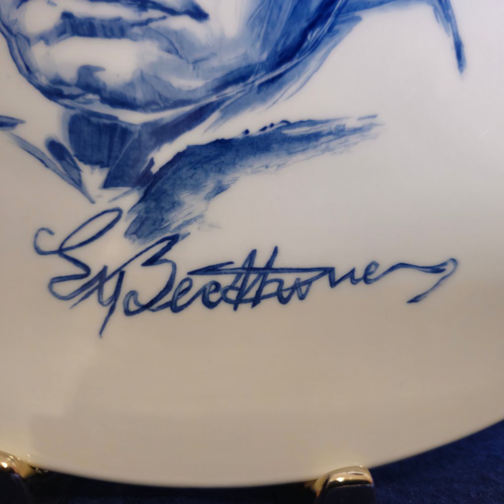 Meissen - 墙板 - 瓷 - Ludwig van Beethoven #1.0