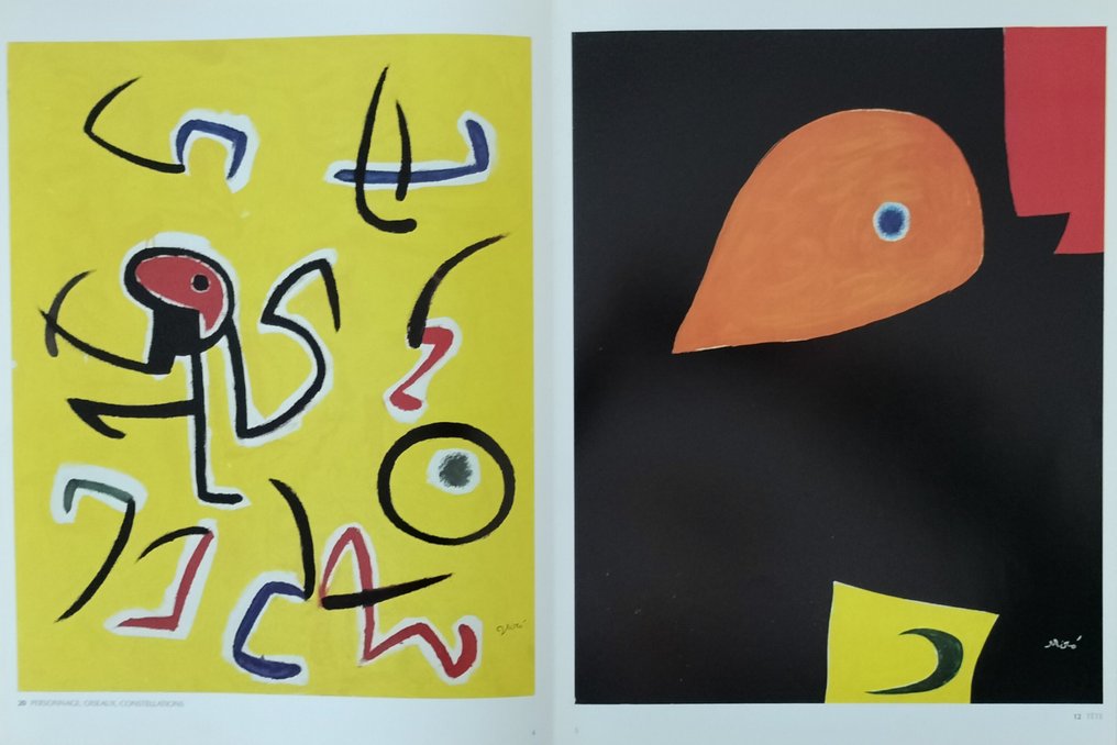 Joan Miró - Derrière le MIroir 117 & 231 - 1959-1978 #3.2