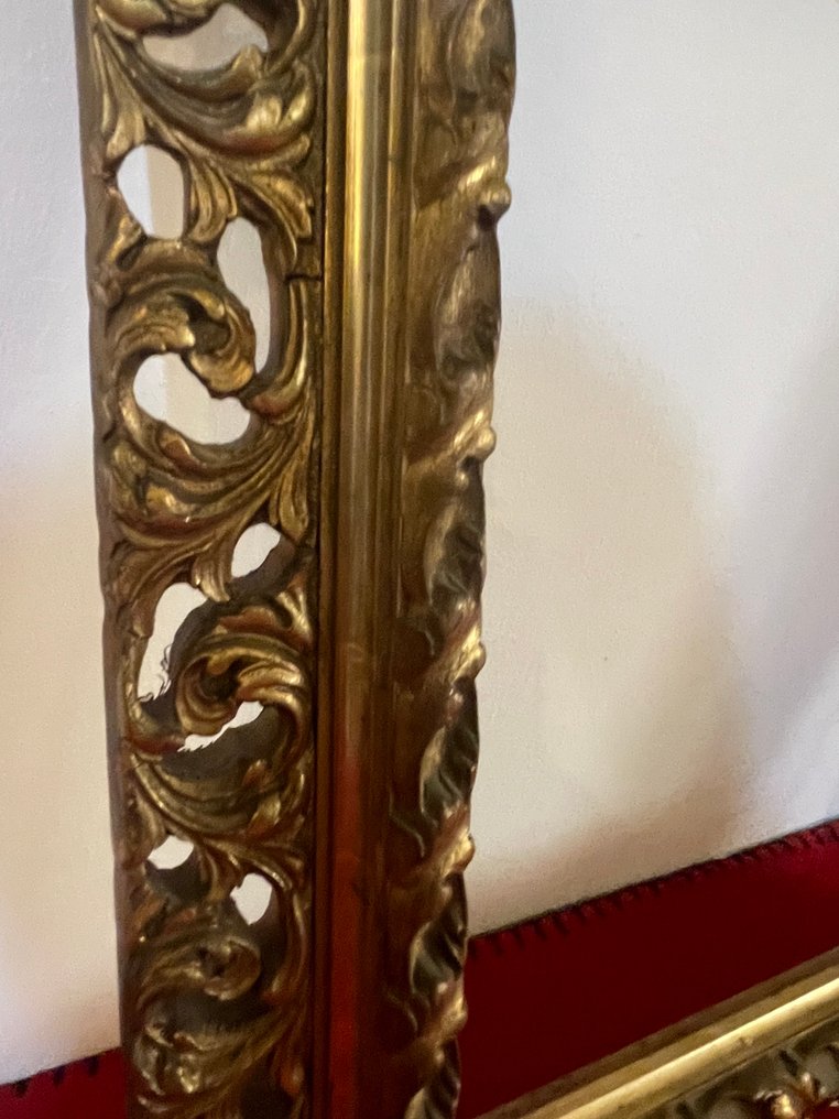 群架  - In legno veneziana scolpita e dorata a traforo #1.0