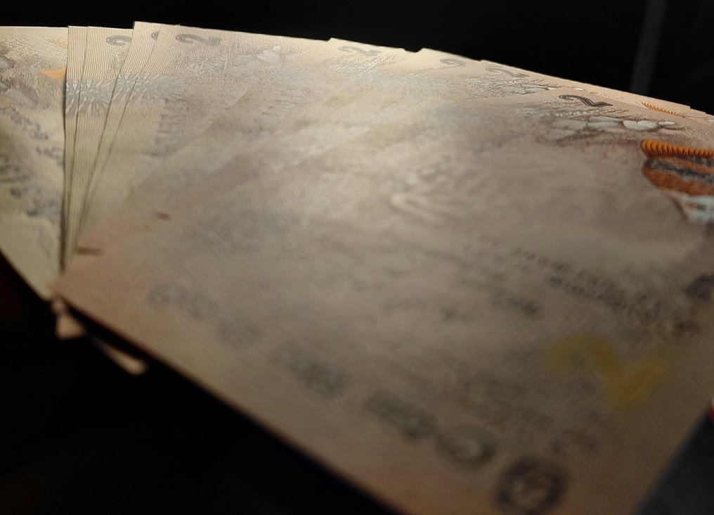 Ceylon. - 10 x 2 Rupees - 1979 - Consecutive - Pick 83  (Nincs minimálár) #4.3