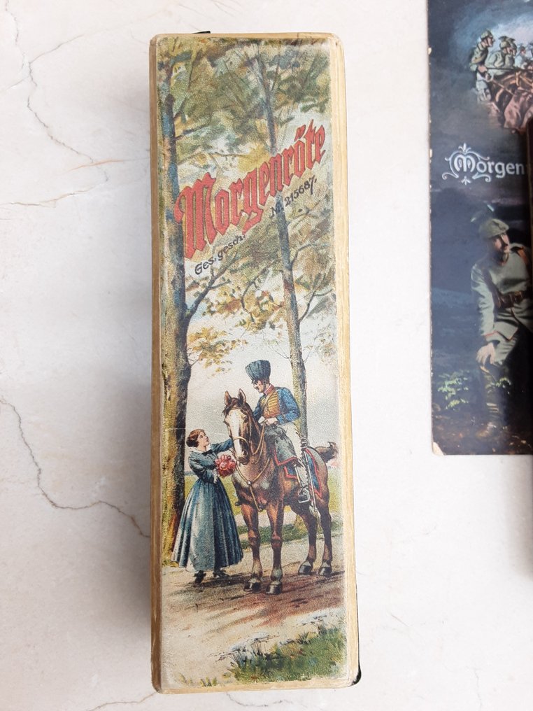 Γερμανικό στρατιωτικό αρμόνιο, συμπεριλαμβανομένης της αυθεντικής θήκης και της αυθεντικής καρτ - Στρατιωτικά αξεσουάρ #3.2