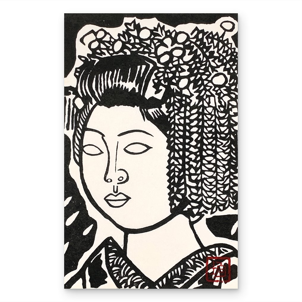 Onna no zō (女の像) - Anonymous - Japan  (No reserve price) #1.0
