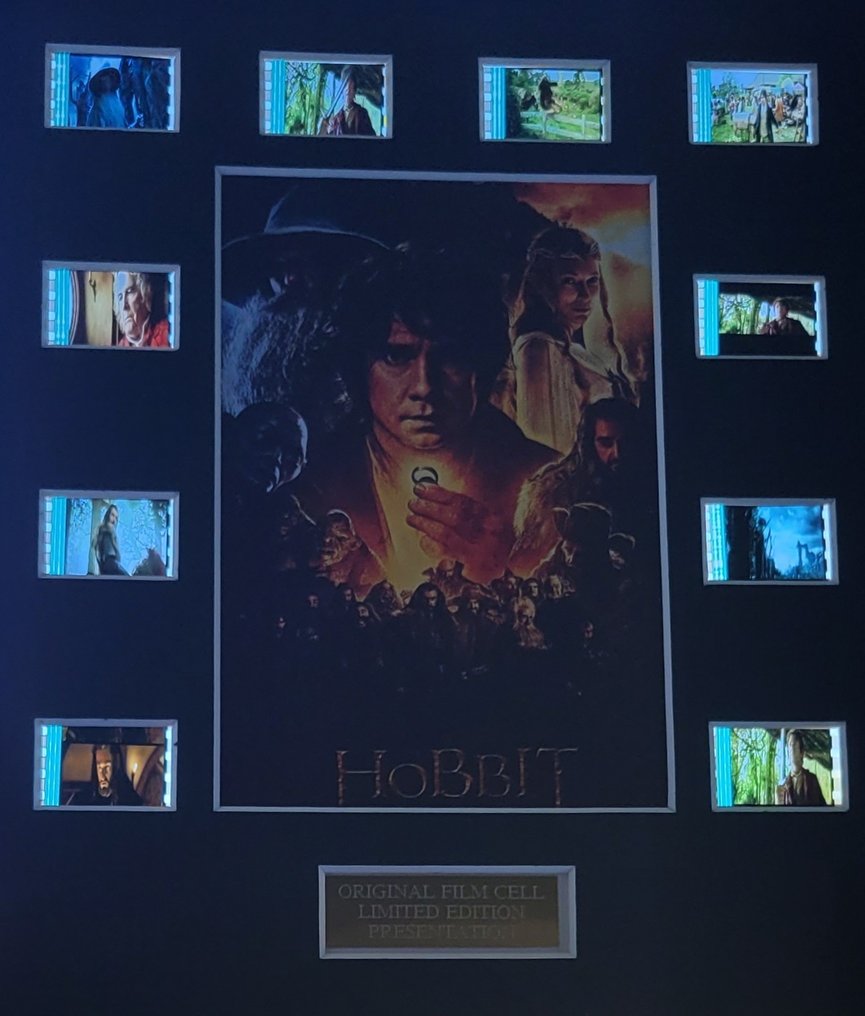 The Hobbit: An Unexpected Journey. - Framed Film Cell Display with COA #1.0