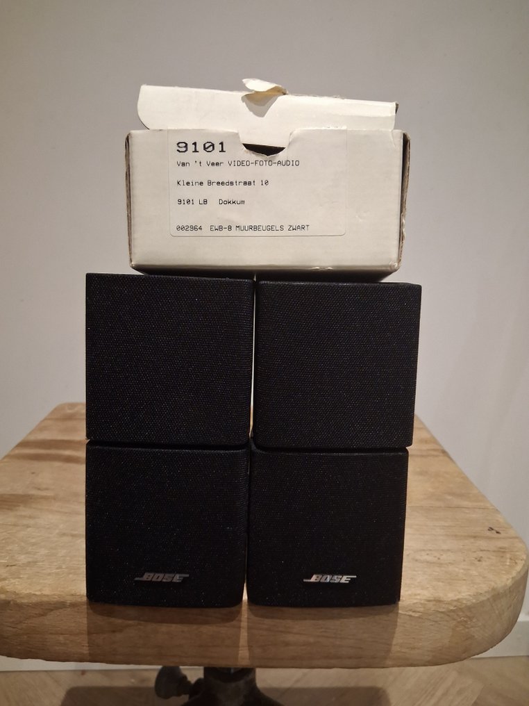 Bose - Cubetti Acoustimass neri con supporti a parete Bose. Set di casse acustiche #4.3