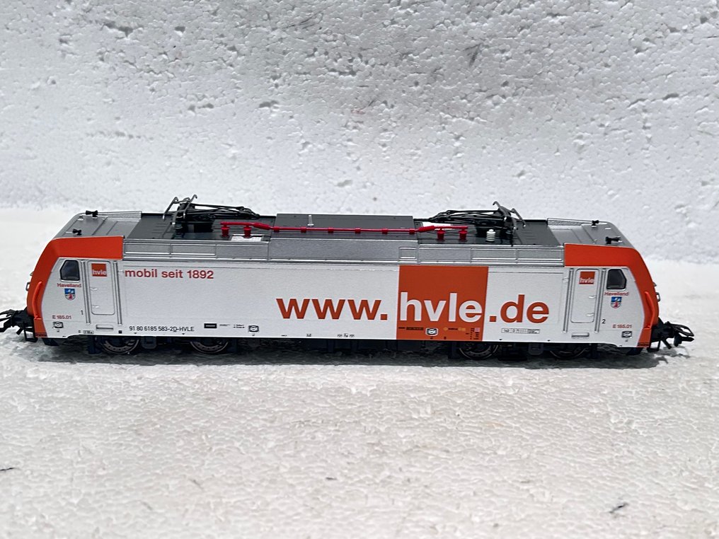 Märklin H0 - 36615 - Ellokomotiv (1) - Baureihe 185 fra Havelländischen Eisenbahn AG #4.3
