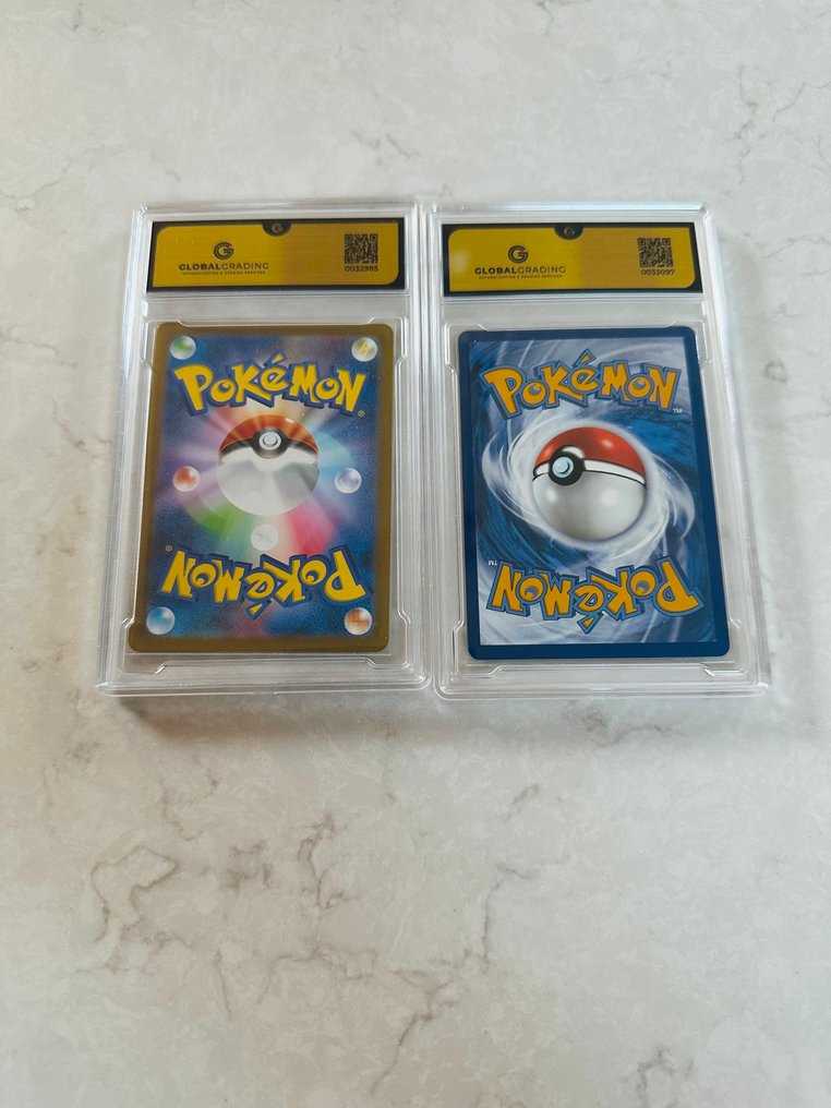 Pokémon - 2 Graded card - Piplup 005 / 018 Foil - GG 10 - Sword & Shield - Crown Zenith #2.1