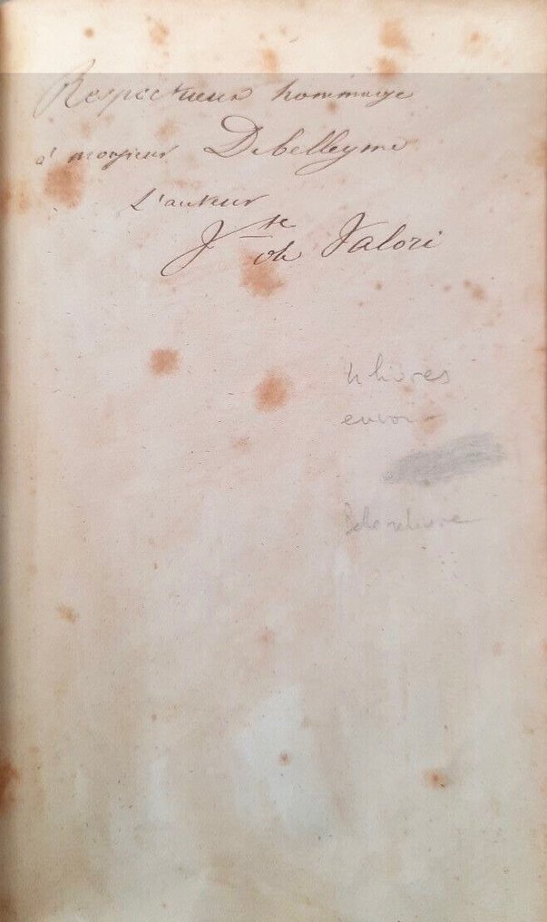 IL Visconte de Valori - casa di Lorena - Ferdinand IV e la Toscane - 1859 #3.2
