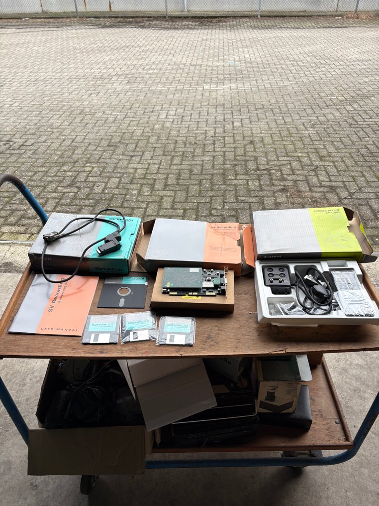 Canon Canon ion-PC II Still Video Digitizer – zeldzame ISA-kaart – met originele doos Analogt kamera #1.0
